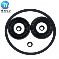 工廠定做O型耐高溫硅膠密封圈 非標(biāo)定制環(huán)保防水耐油硅膠密封件