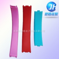 提供各色頭帶耳機硅膠護套|硅膠模壓制品廠-建皓硅膠